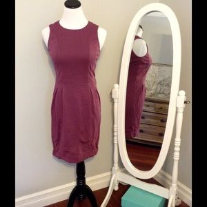 Purple Sheath Dress