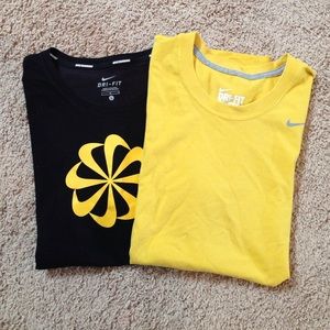 Bundle! Two Nike Dri-Fit t-shirts