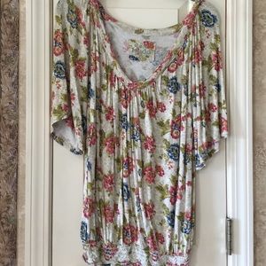 Large floral top