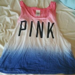 Crop top from pink