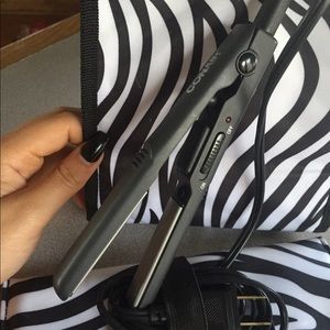 Zebra Makeup Bags and Mini Straightener