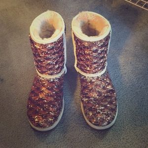 Sparkly UGG boots