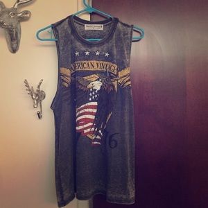 Urban Outfitters vintage-looking america tank