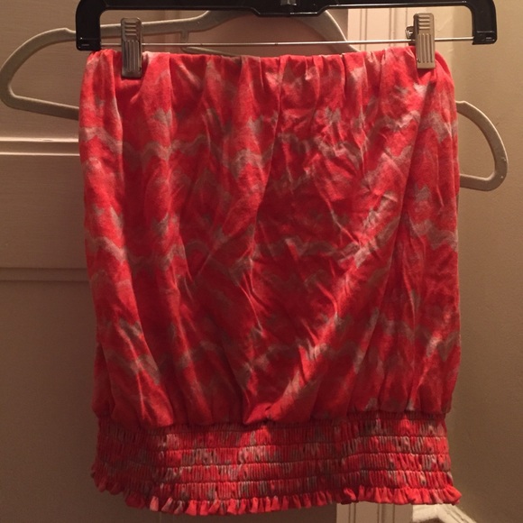 Alternative apparel orange tube top