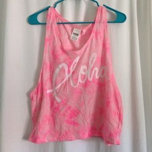 Victoria's Secret Pink Aloha tank top