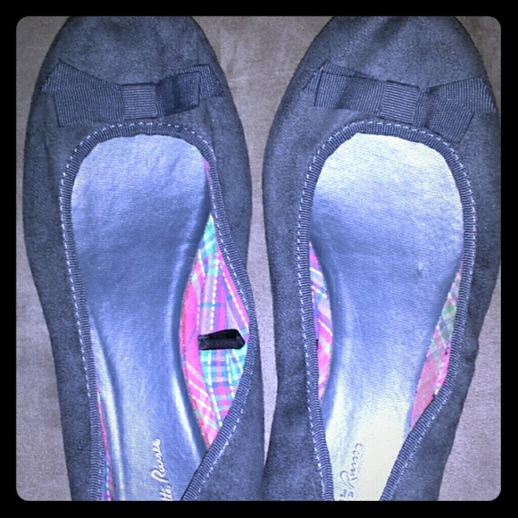 Charlotte Russe grey flats