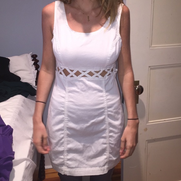 Top Shop white dress