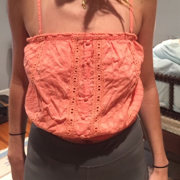 Oneill orange tube top