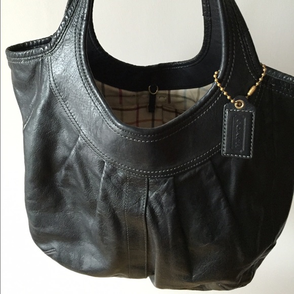 Coach Black Large Ergo Leather Handbag