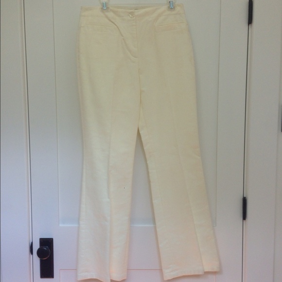 Etcetera Cream Pants - Picture 3 of 3