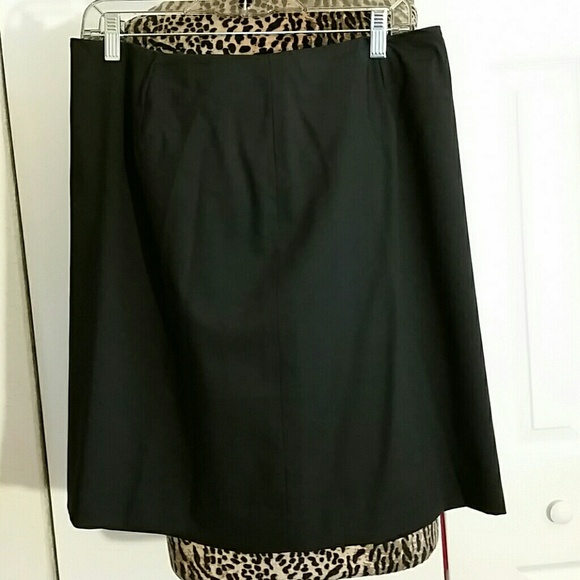 Preston & York Skirts Nwt Size 6 Preston And York Black Suit Skirt