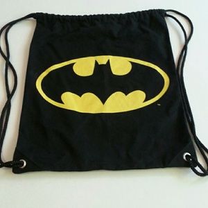 Batman drawstring bag