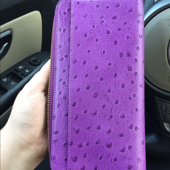 Sold!!! Purple travel wallet - Picture 3 of 4