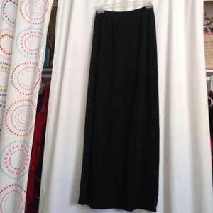 Xhilaration Black Maxi Skirt