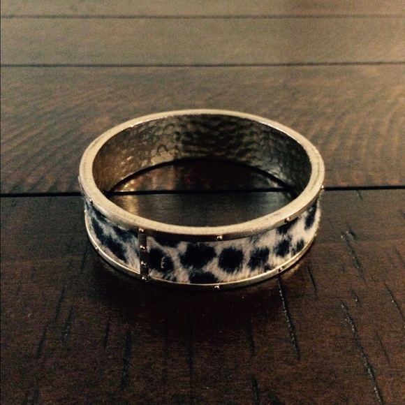 Leopard bangle bracelet