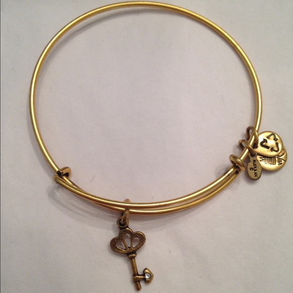 Alex and Ani Gold Skeleton Key