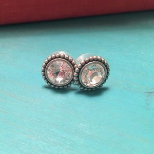 Brighton diamond stud earrings