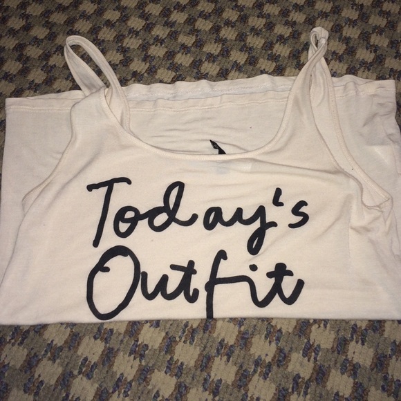 Today's outfit tank