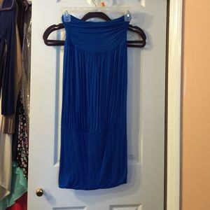 Royal blue tube dress/top.