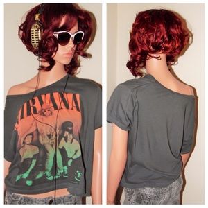 Nirvana H&M crop top