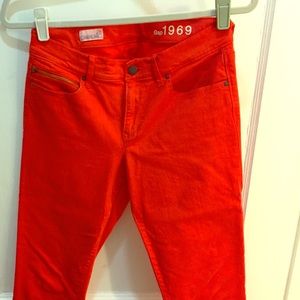 Gap Red Jeans