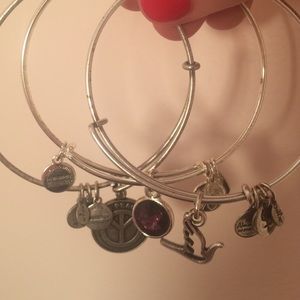 3 Alex and Ani bracelets - in a set or single