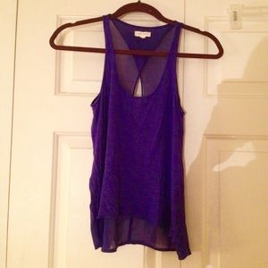 Royal Blue open back Urban Outfitters tank