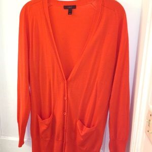 Orange boyfriend sweater