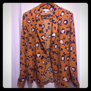 3.1 Philip Lim for Target Leopard Tuxedo shirt