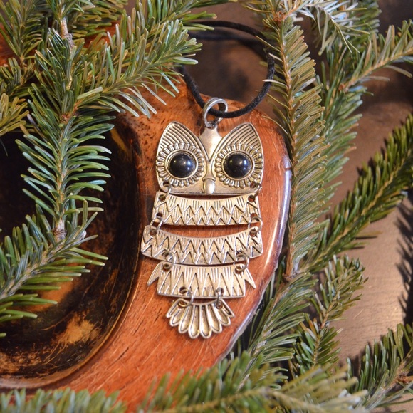 Layered Owl Necklace