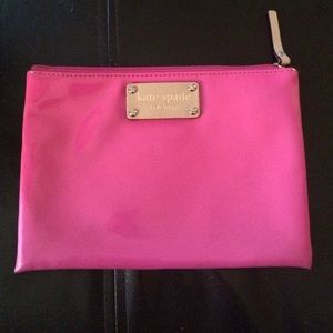 Bright Pink Kate Spade Pouch