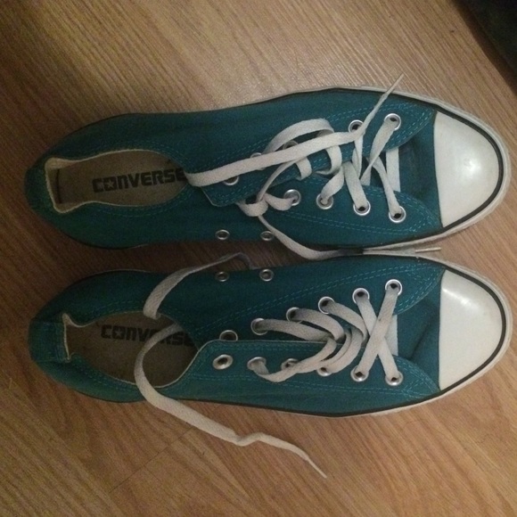 Turquoise Chucks