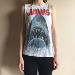 Forever 21 Jaws Muscle Tee