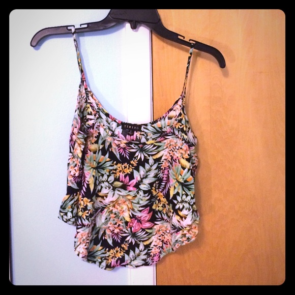 Floral printed top