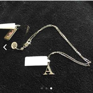 Sold ..juicy "A" necklace