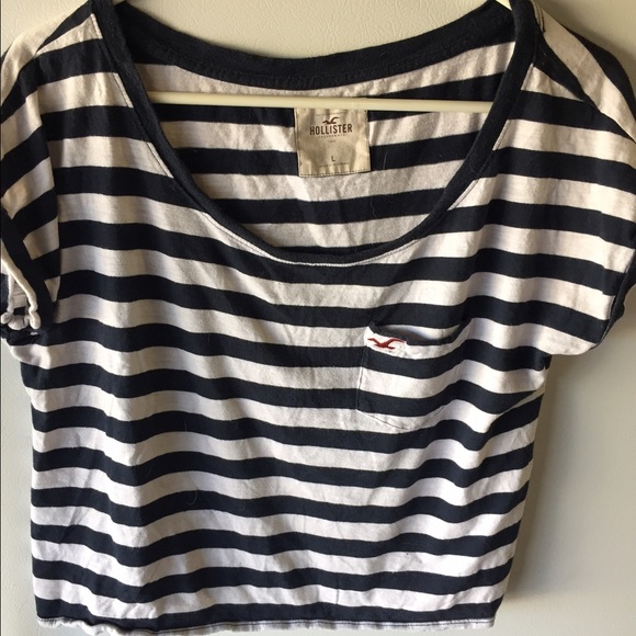Striped Hollister Loose Top