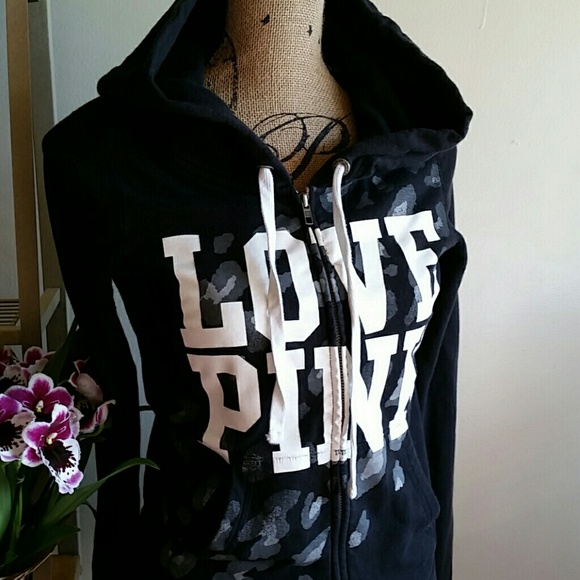 PINK Victoria's Secret Jackets & Blazers - 🐸FINAL PRICE🐸 VS PINK Zip Up Hoodie