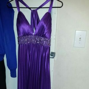 Purple dress