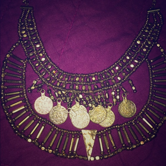 Statement necklace from Urban Outfitters.
