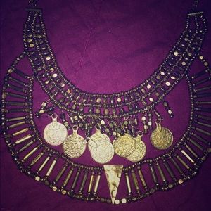 Statement necklace from Urban Outfitters.
