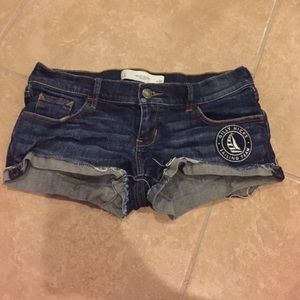 Gilly Hicks Denim Low Rise Shorts