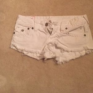 White True Religion Shorts