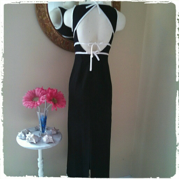 🌼HOST PICK!🌼Papell Boutique Black & White Dress - Picture 2 of 4