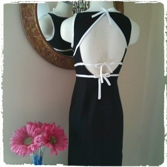 🌼HOST PICK!🌼Papell Boutique Black & White Dress - Picture 3 of 4