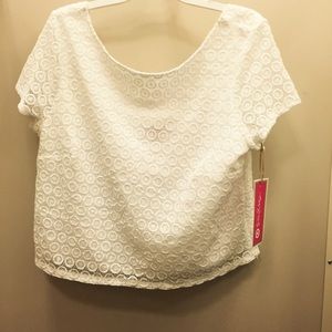 Lilly Pulitzer for Target Crop Top XL NWT