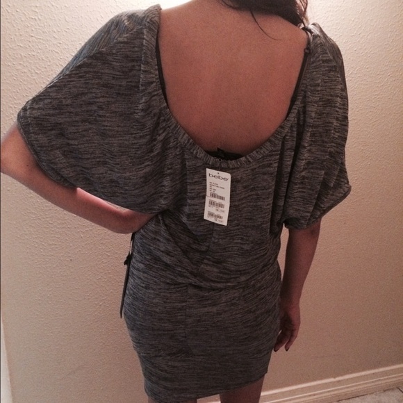 Bebe Style:Alexis Color:HGR size:XS Short Dress. - Picture 4 of 4
