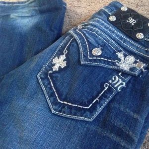 Flor de Lis Bootcut Miss Me Jeans
