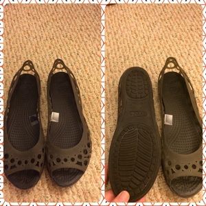 Gray gelly sandal. Worn a handful of times.