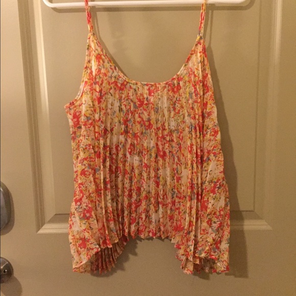 BCBG Flowy Boho Top