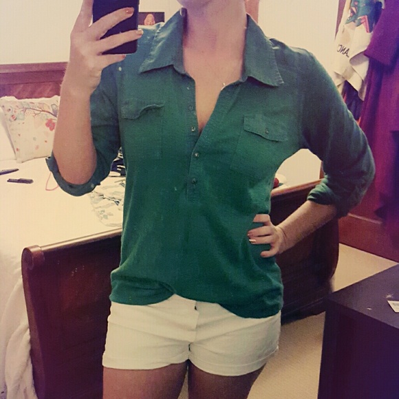Green Eddie Bauer Top